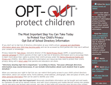 Tablet Screenshot of opt-out-now.info